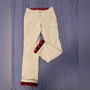 COPY - Eddie Bauer flannel lined pants
